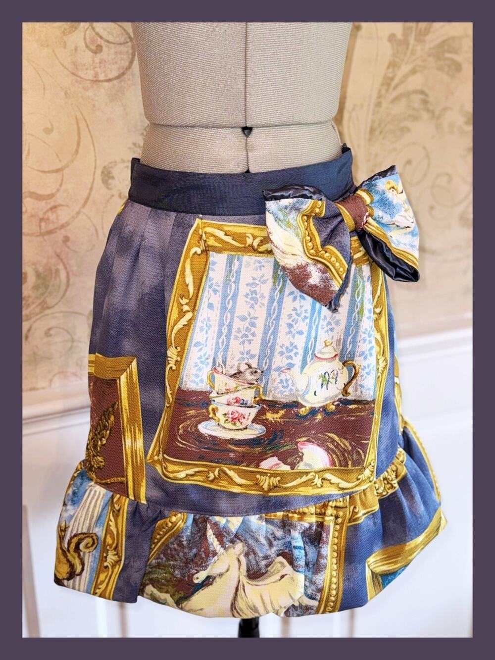 MILK Japan MUSEE MUSE Skirt Size F Lolita J Fashion Kawaii Art Musuem Freesize